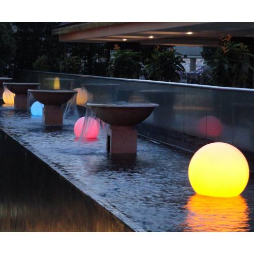 Bola Luminosa Multicolor con Batera -  40 cm