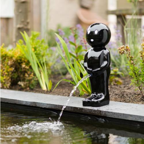 Fuente de jardín BOY - Alt.45 cm – Negro - Ubbink