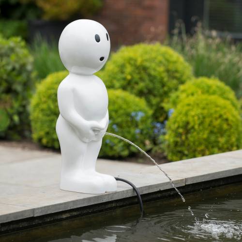 Fuente de jardín BOY - Alt.67 cm – Blanco - Ubbink