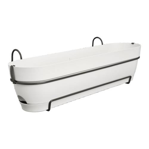 Maceta Balcn Vibia Campana - 70 cm -Blanco-Elho