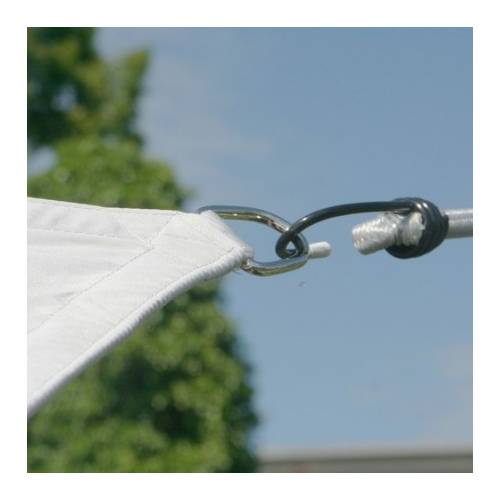 Lona parasol impermeable rectangular - topo