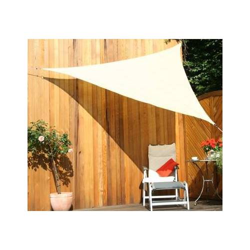 Lona parasol en malla triangular - arena